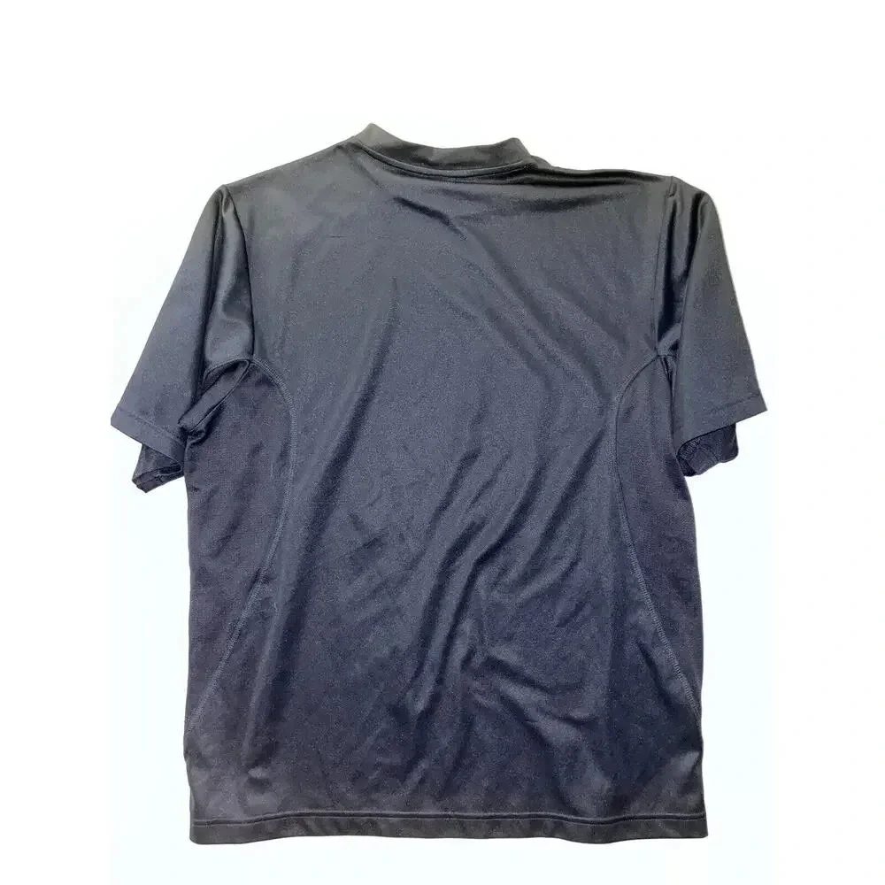 Vintage Nike Center Swoosh Shirt Men’s Large Embroidered Blue White‎ Y2K RARE